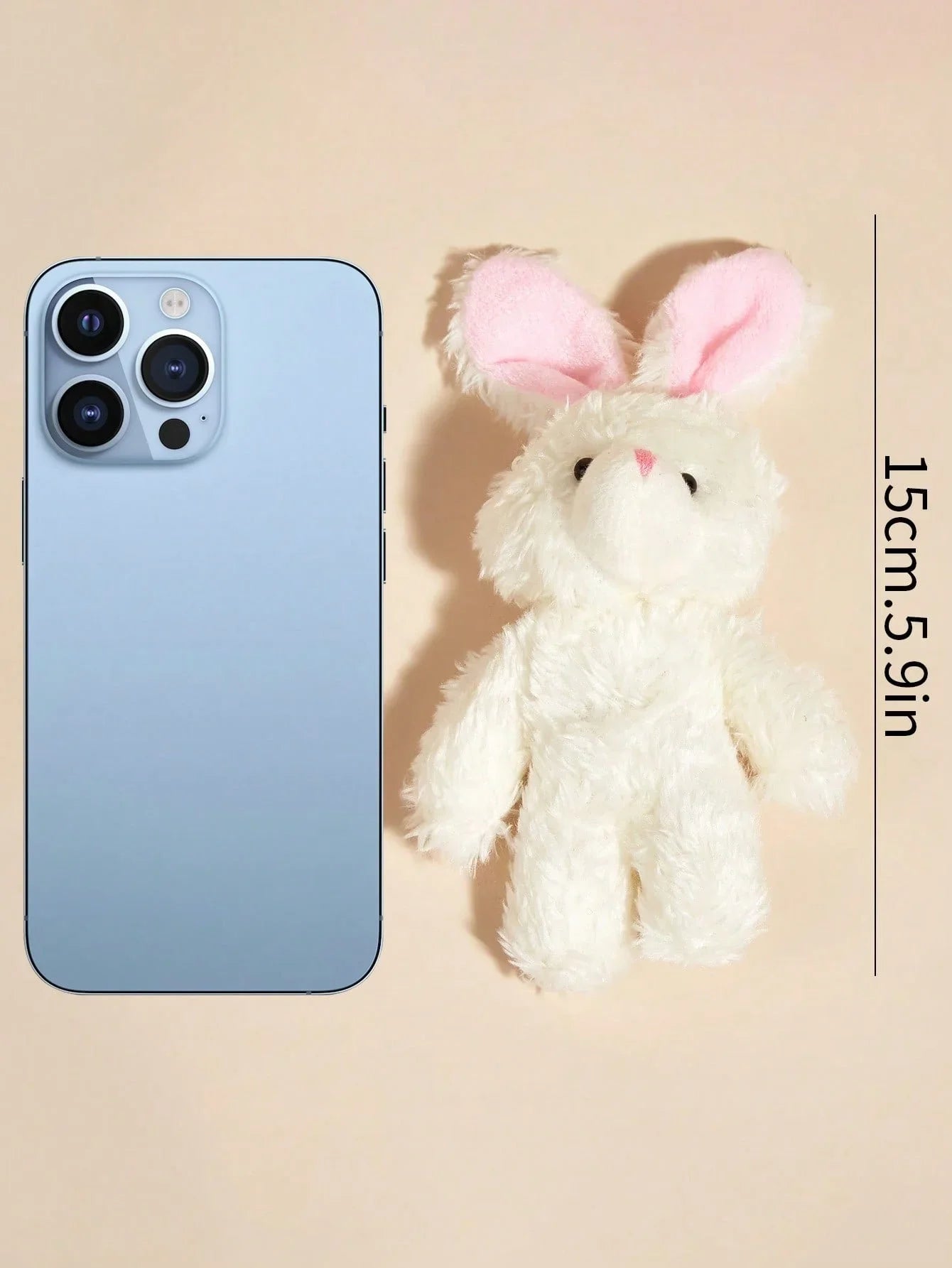Rabbit Plush Chew Toy for Dogs – Interactive Teeth Cleaning & Grinding Toy