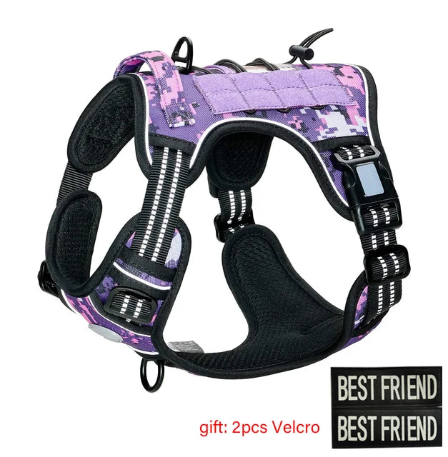 Tactical Military Training Dog Harness Vest