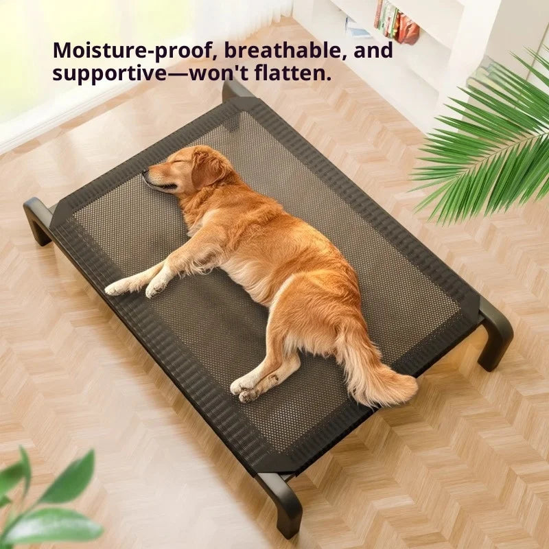 Elevated Mesh Dog Bed