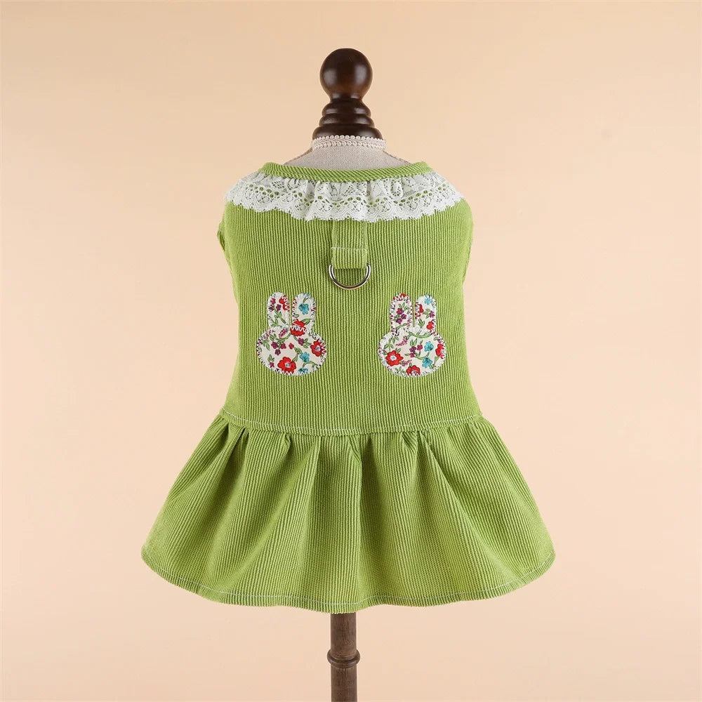 Robe et Jupe de Mariée de Princesse pour Petits Chiens et Chats