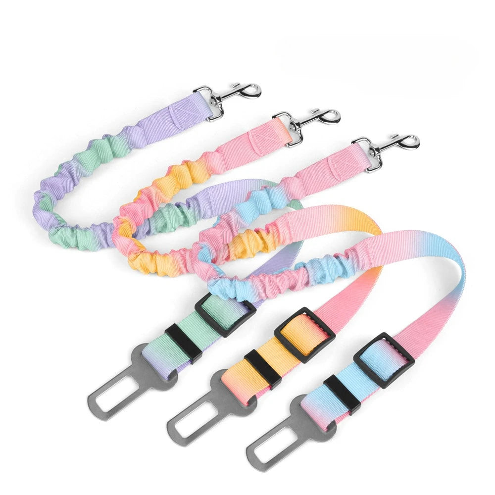 Harnais de ceinture de sécurité réglable pour chien