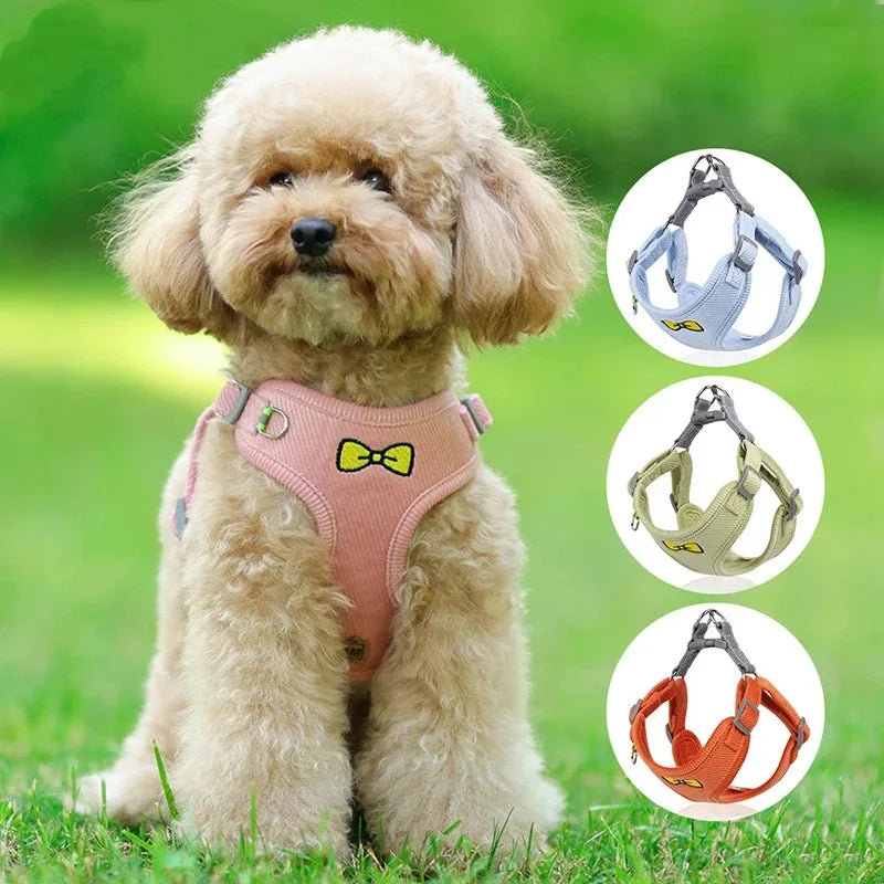 Gilet Harnais Tactique pour Chien - Harnais Anti-Traction pour Chiens Petits à Grands