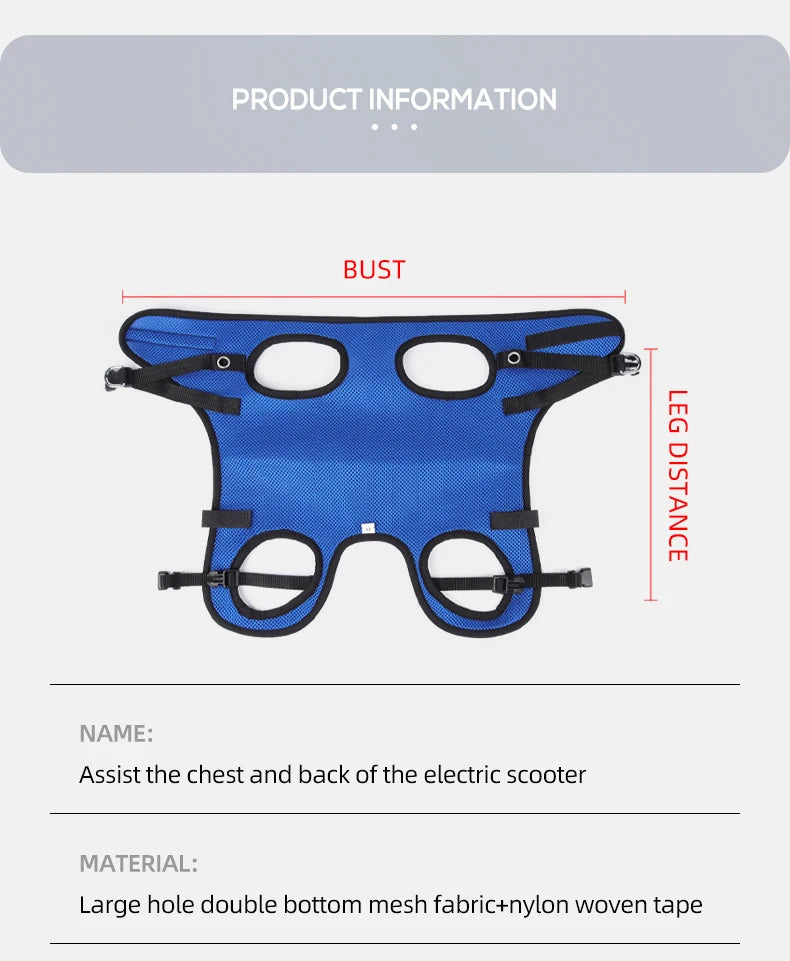 Dog Rehabilitation & Mobility Support Harness – Chest & Back Lifting Aid for Disabled & Recovering Dogs