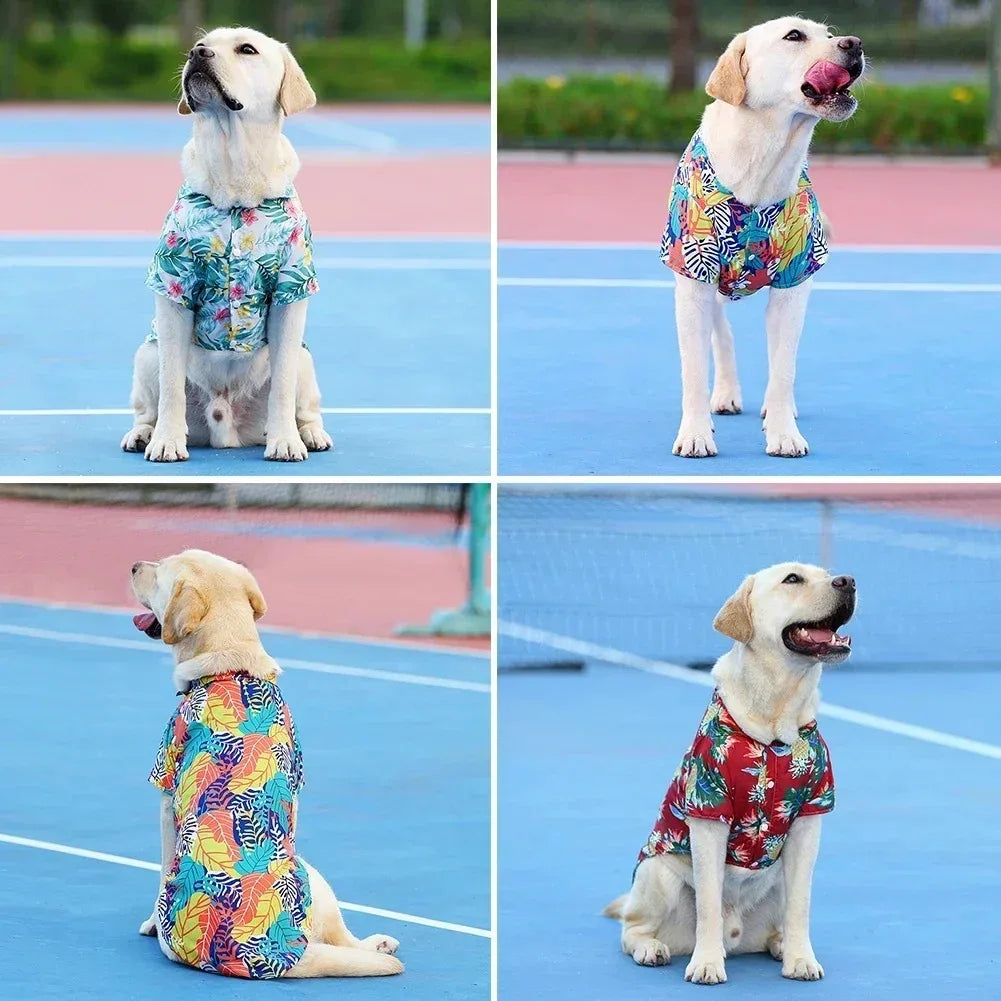 Vêtements d'été pour chiens - Chemise et chemisier pour chiots Vêtements de printemps pour animaux de compagnie