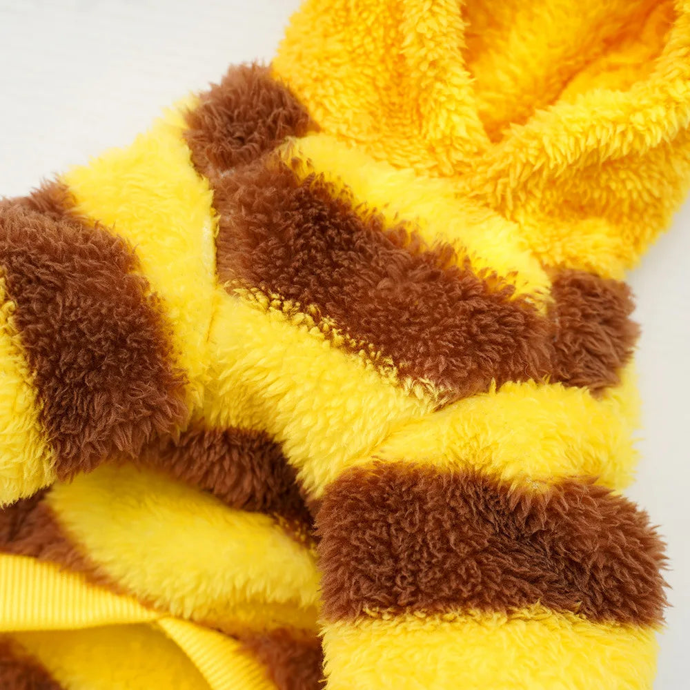 Bee Cosplay Hoodie & Warm Jacket for Small & Medium Dogs