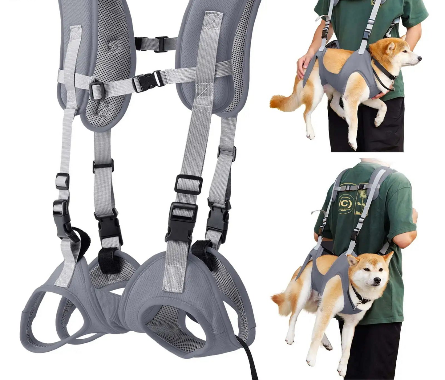 Breathable Pet Carrier Backpack - Adjustable Design for Small to Medium Dogs