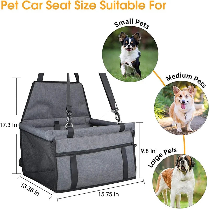 Foldable Pet Car Seat Cover