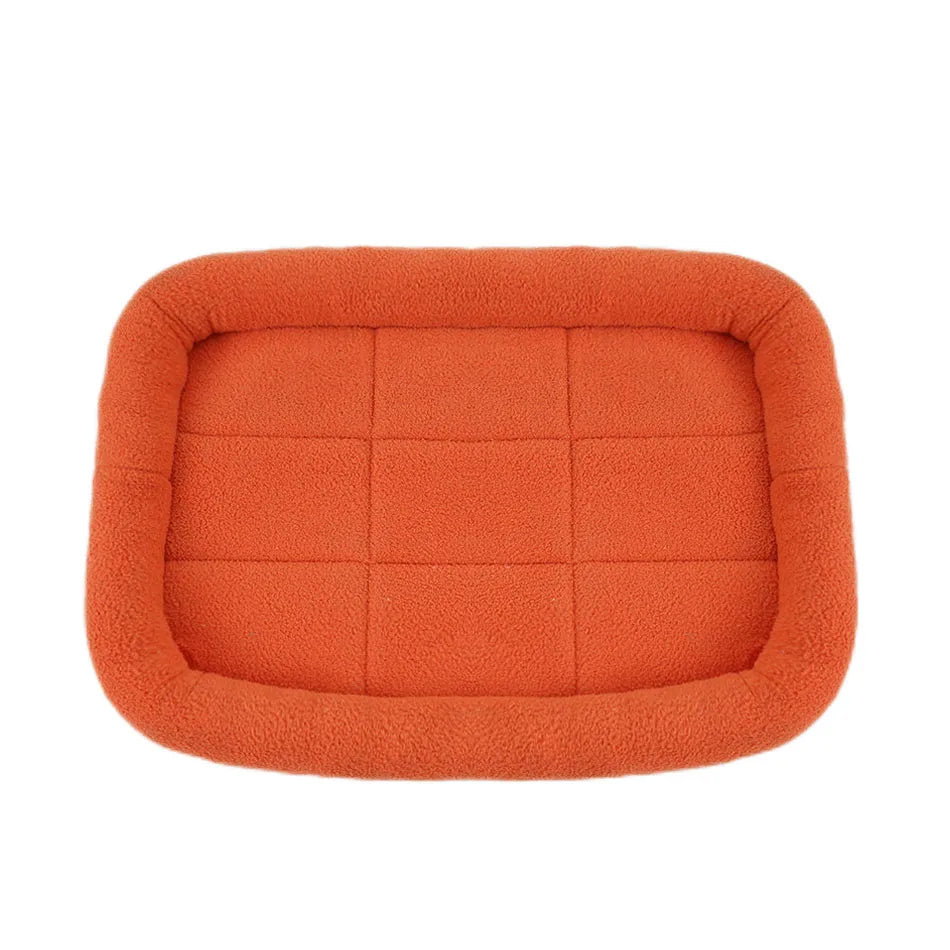 Soft Plush Pet Bed Mat – Calming Cushion for Cats & Dogs, S to XXL