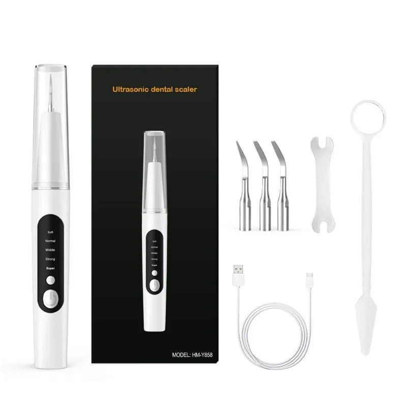 Sonic Pet Dental Cleaner – Plaque & Calculus Remover for Dogs & Cats with LED Light