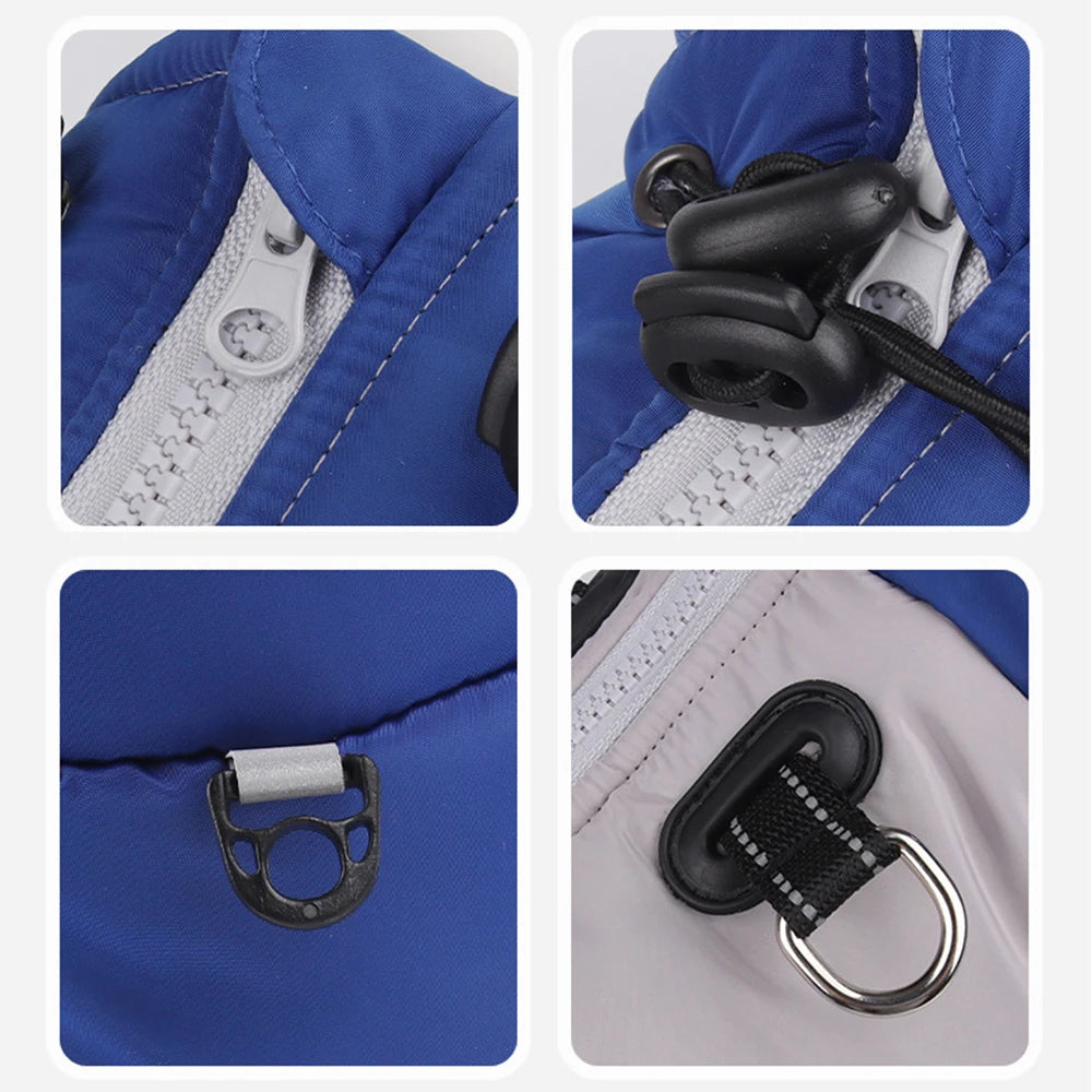 Waterproof Reflective Down Jacket for Dogs