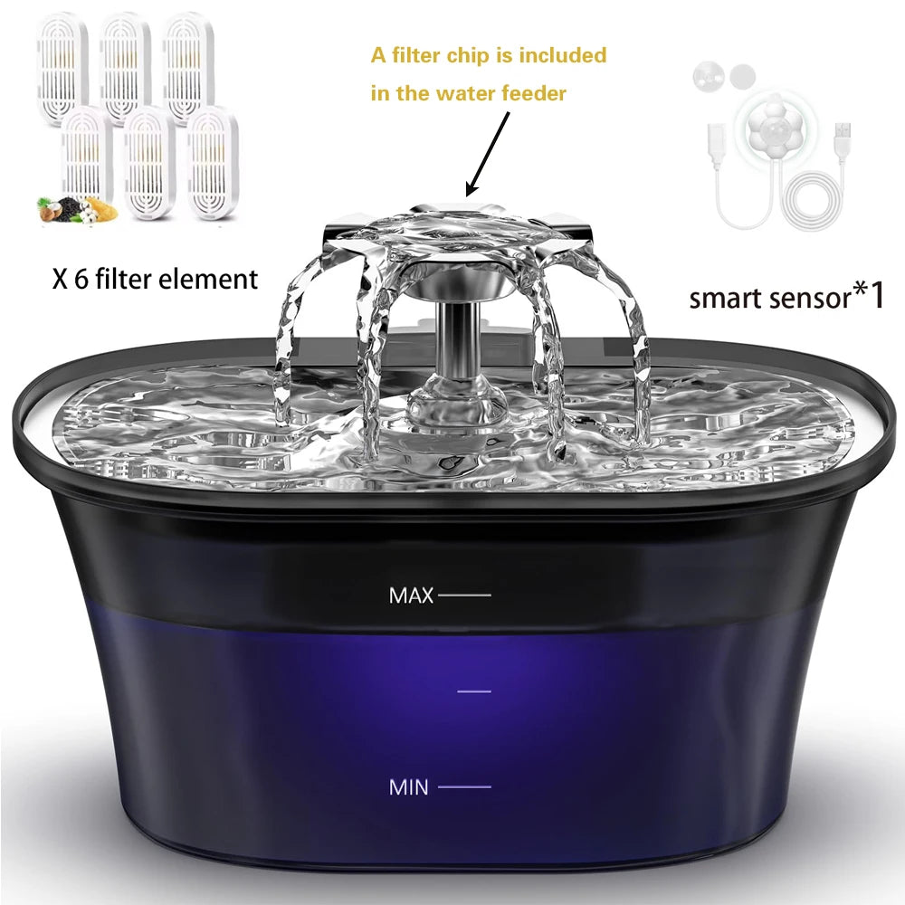 2.5L USB Pet Water Fountain