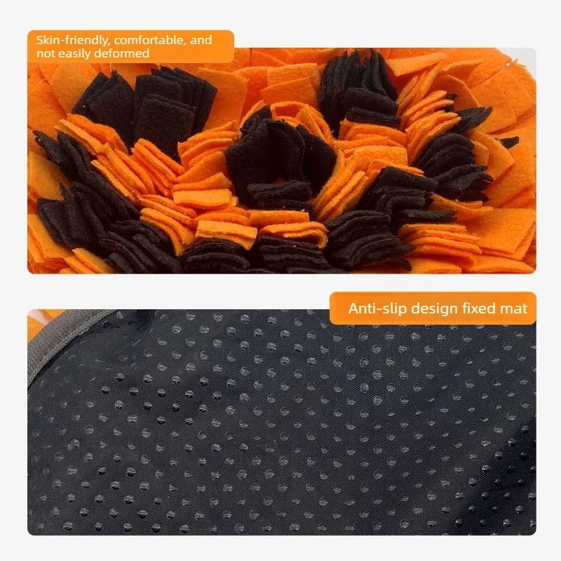 Pumpkin Snuffle Mat for Dogs