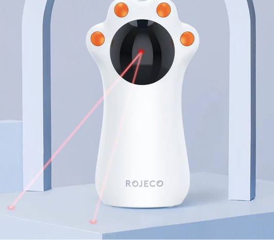Automatic Interactive Cat Laser Toy - Motion Activated LED Pet Entertainment System