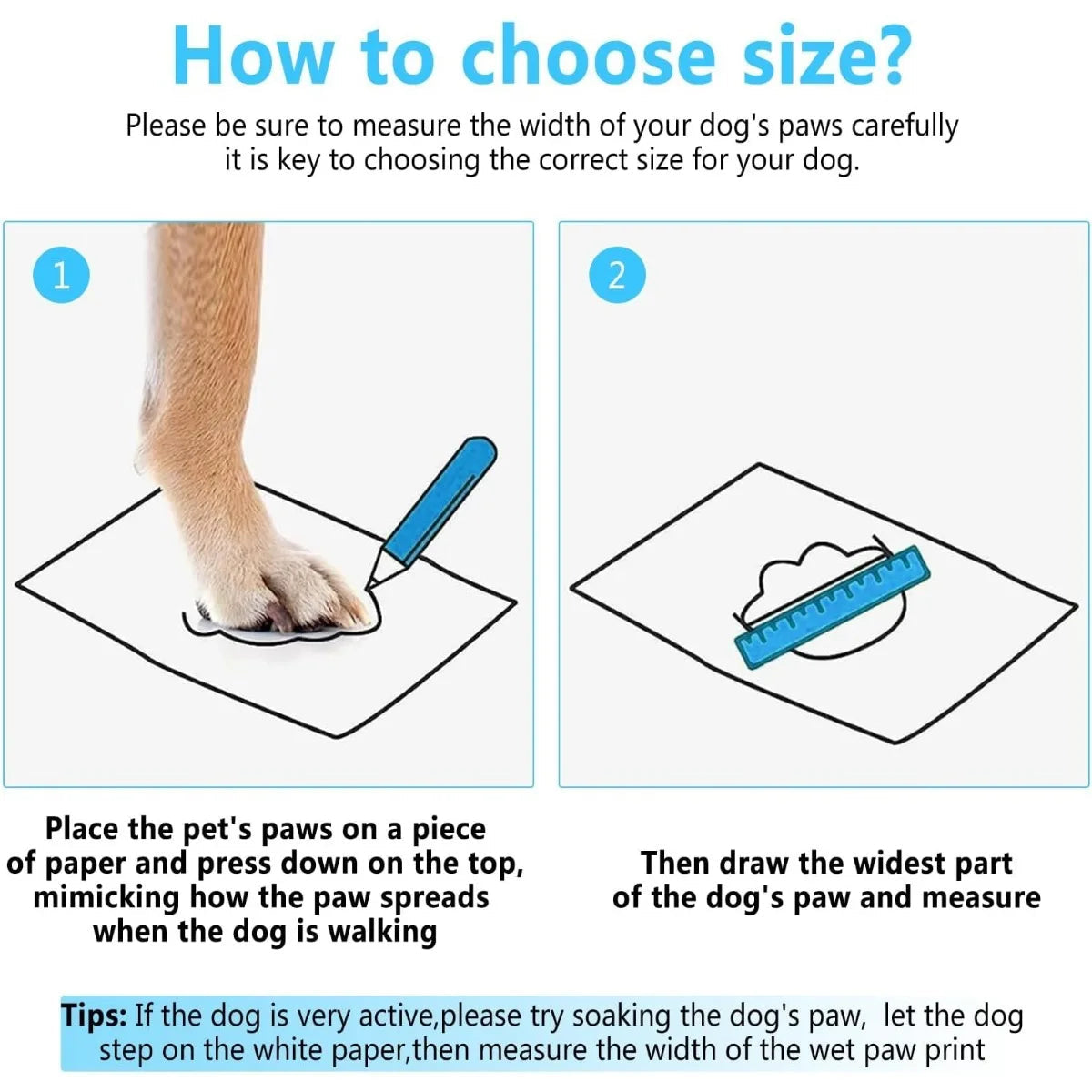 Chaussures pour chien toutes saisons - Bottes imperméables antidérapantes pour temps chaud et froid