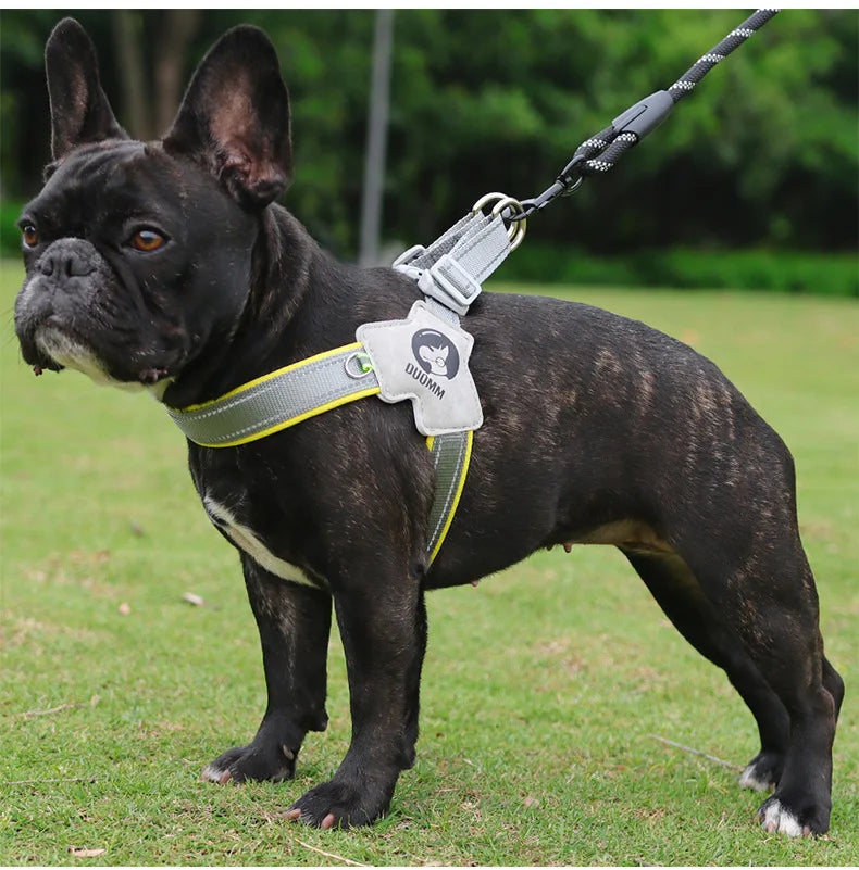 No-Pull Reflective Dog Vest Harness with Handle