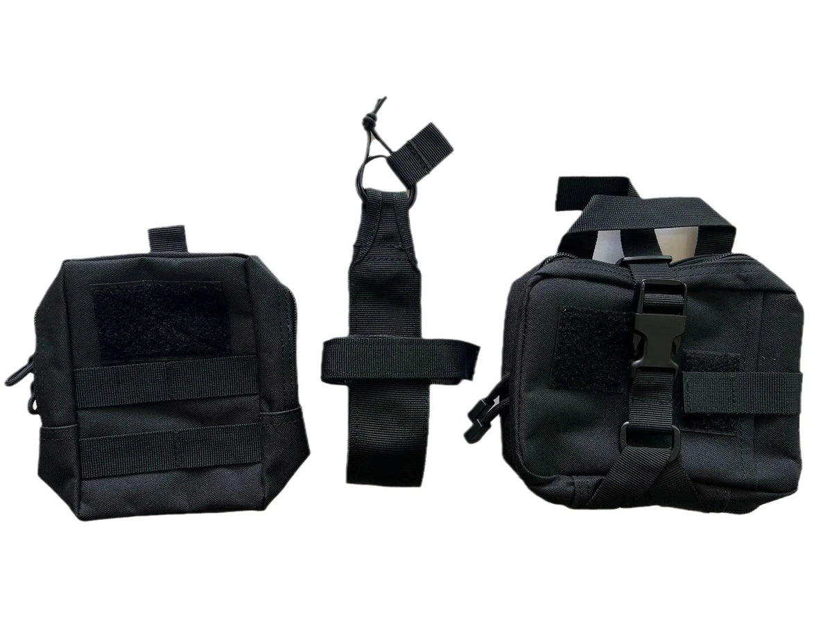 Dog Harness MOLLE Pouch Set with Belt