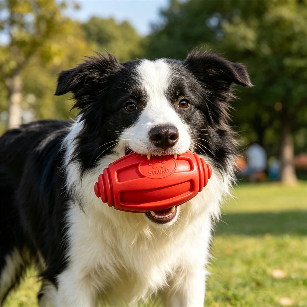 Indestructible TPR Dog Chew Toy for Aggressive Chewers