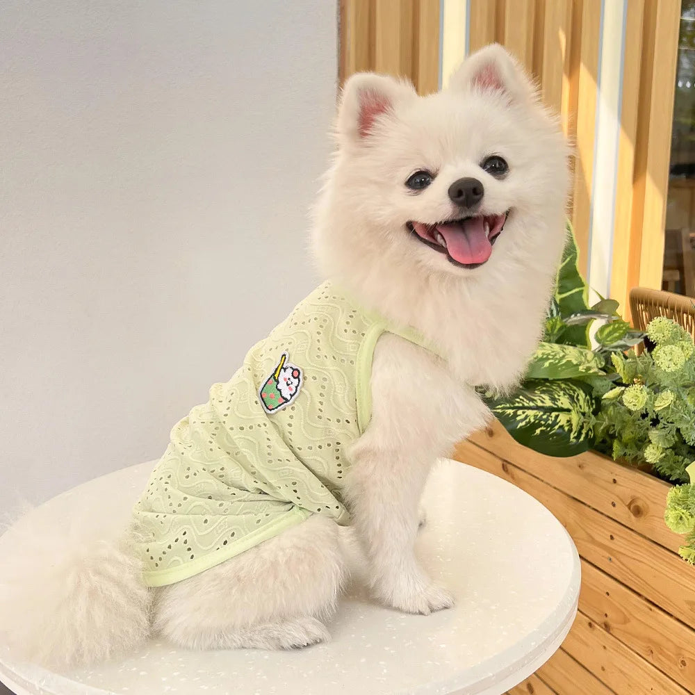 Breathable Dog Vest for Spring and Summer