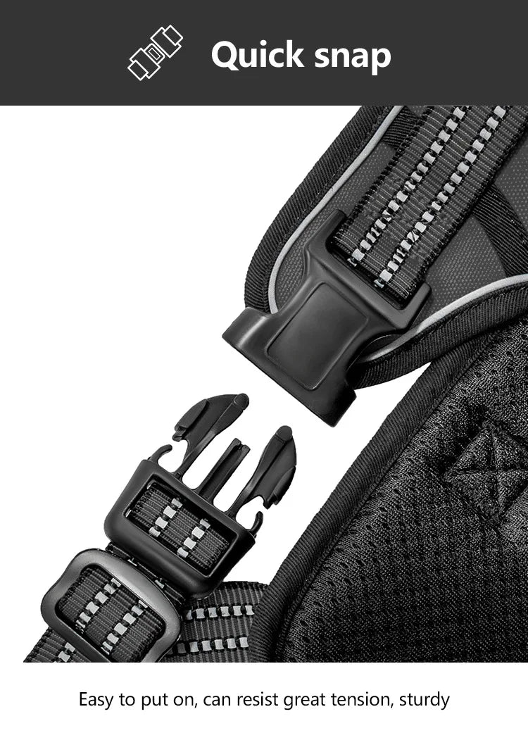 Tactical Military Training Dog Harness Vest