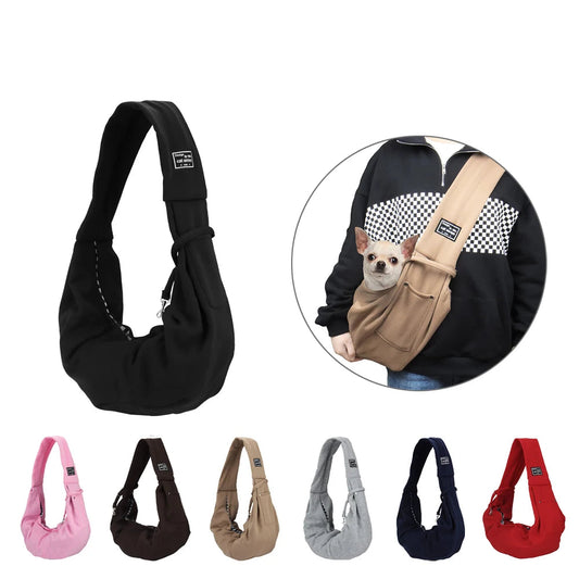 Portable Pet Shoulder Carrier Bag with Phone Pocket
