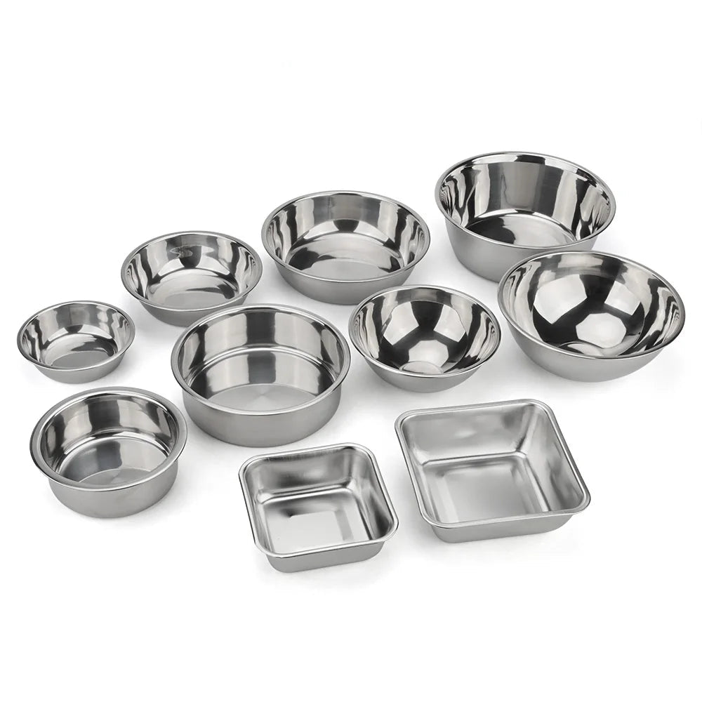 Stainless Steel Pet Food & Water Bowl