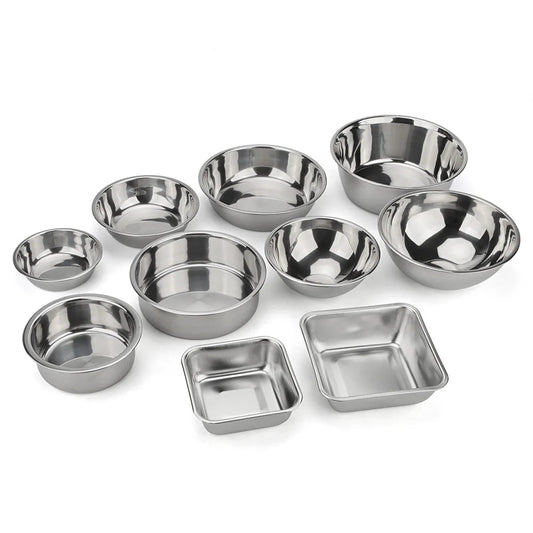 Stainless Steel Pet Food & Water Bowl