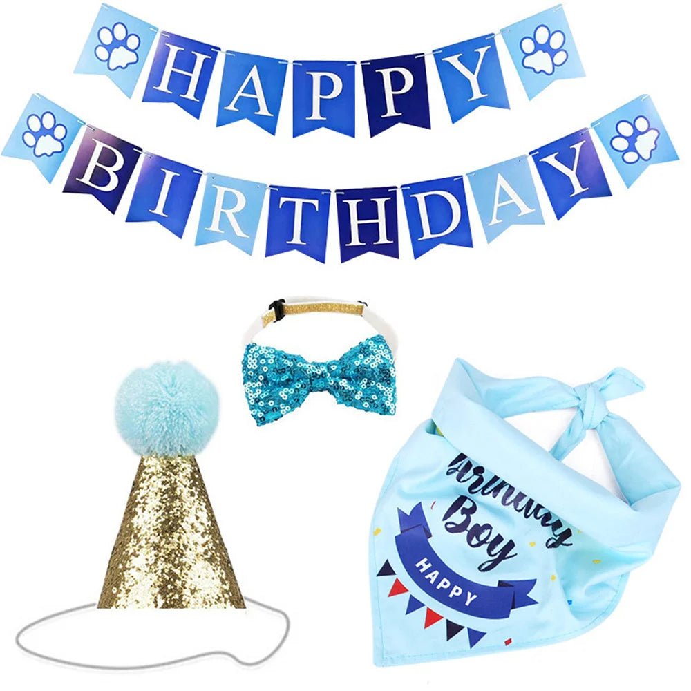 Dog Birthday Party Decoration Kit