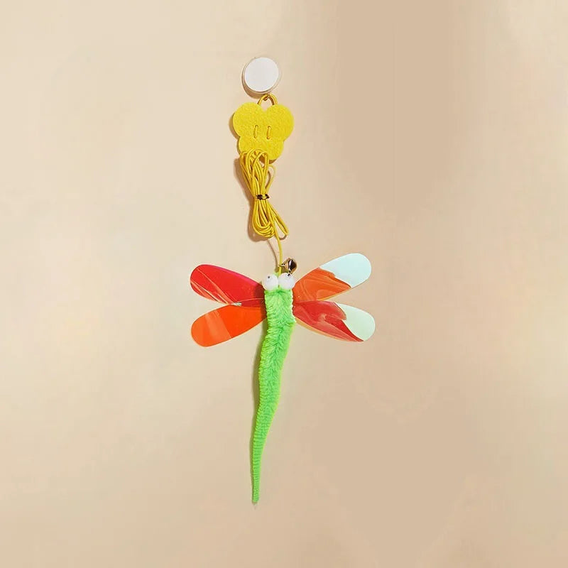 Hanging Door Feather Cat Toy