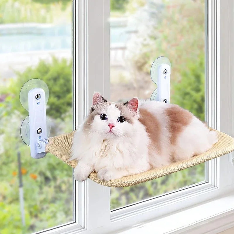 Foldable Mesh Cat Window Hammock