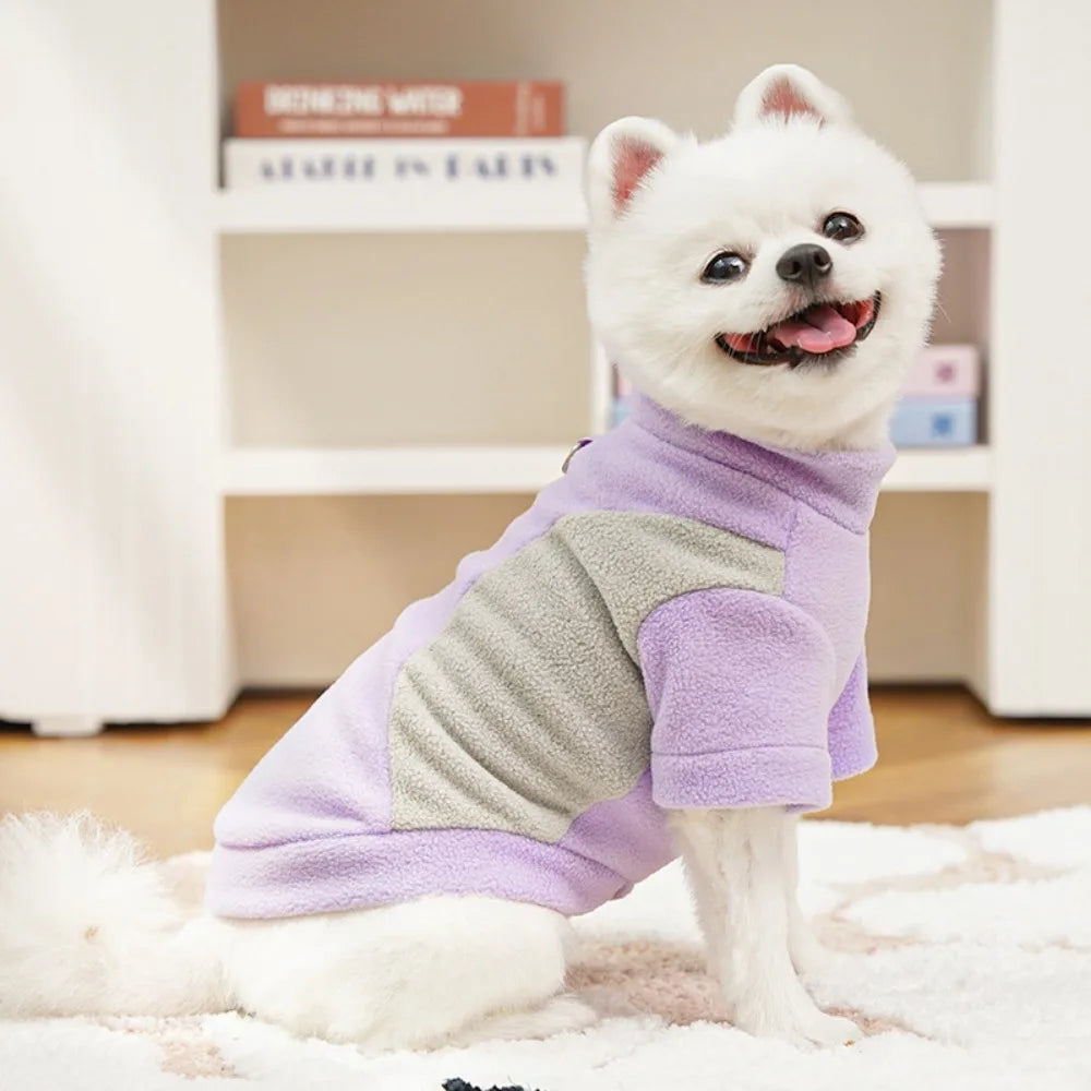 Soft Fleece Dog Hoodie & Warm Winter Coat