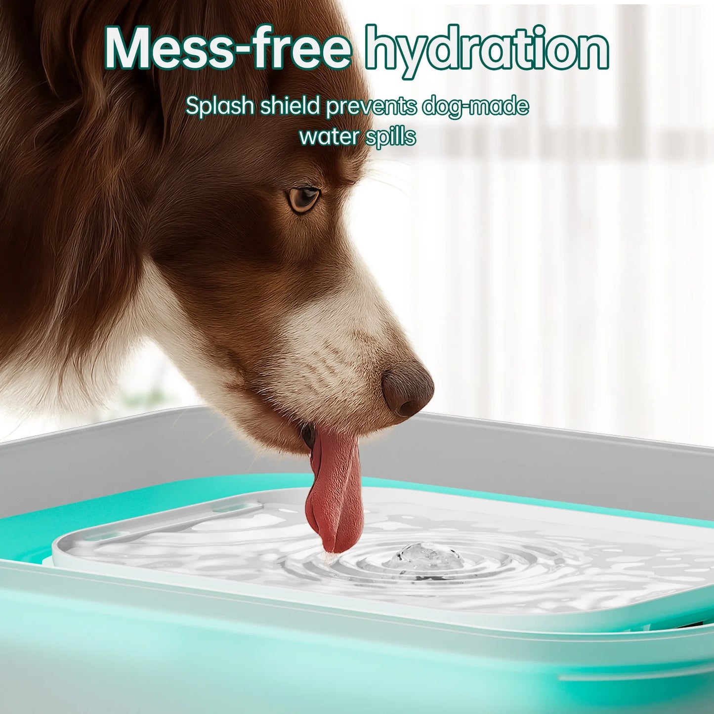 8L Large Capacity Smart Pet Water Fountain