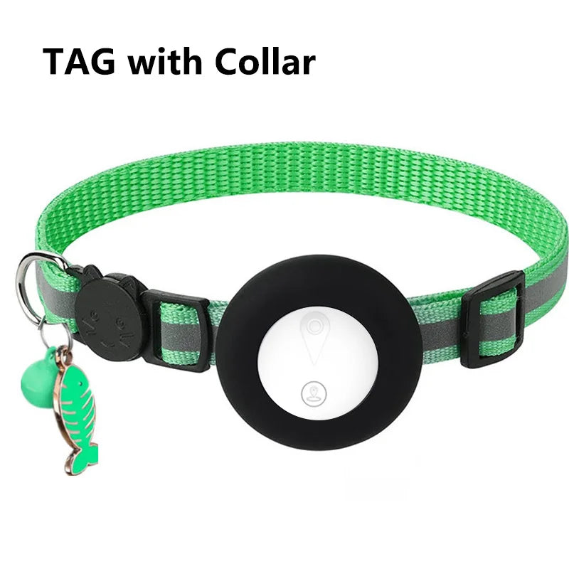 Pet Locator Tag with Optional Collar