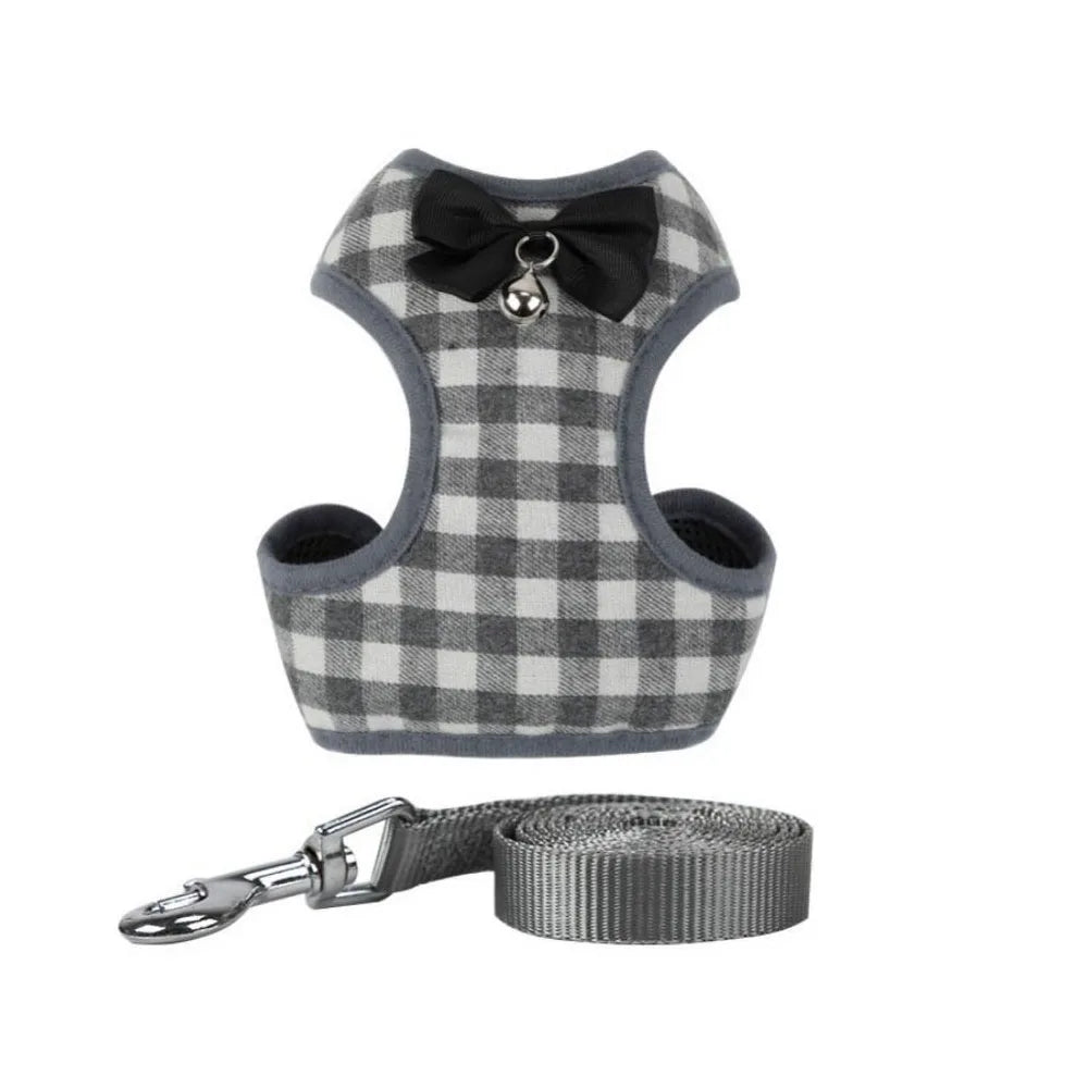 Nylon Mesh Cat & Small Dog Harness Set