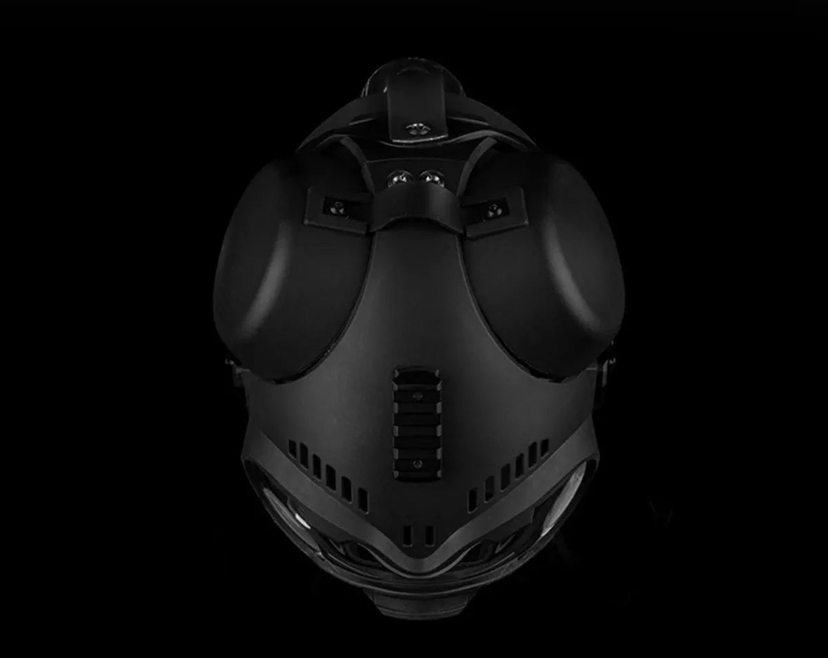 K9 Tactical Dog Helmet with Dual Goggles for Medium & Large Working Dogs