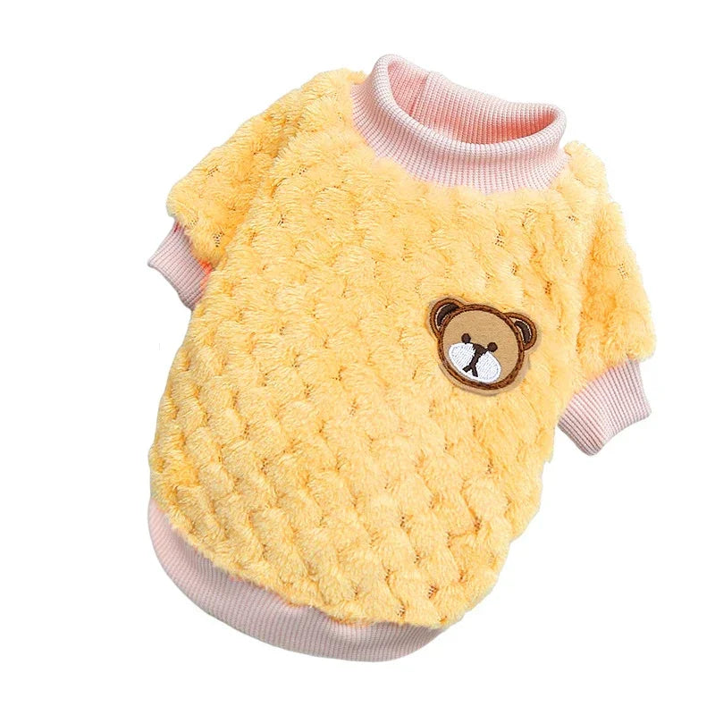 Manteau pull chaud pour chiot | Pull d'automne-hiver pour chiens et chats de petite taille