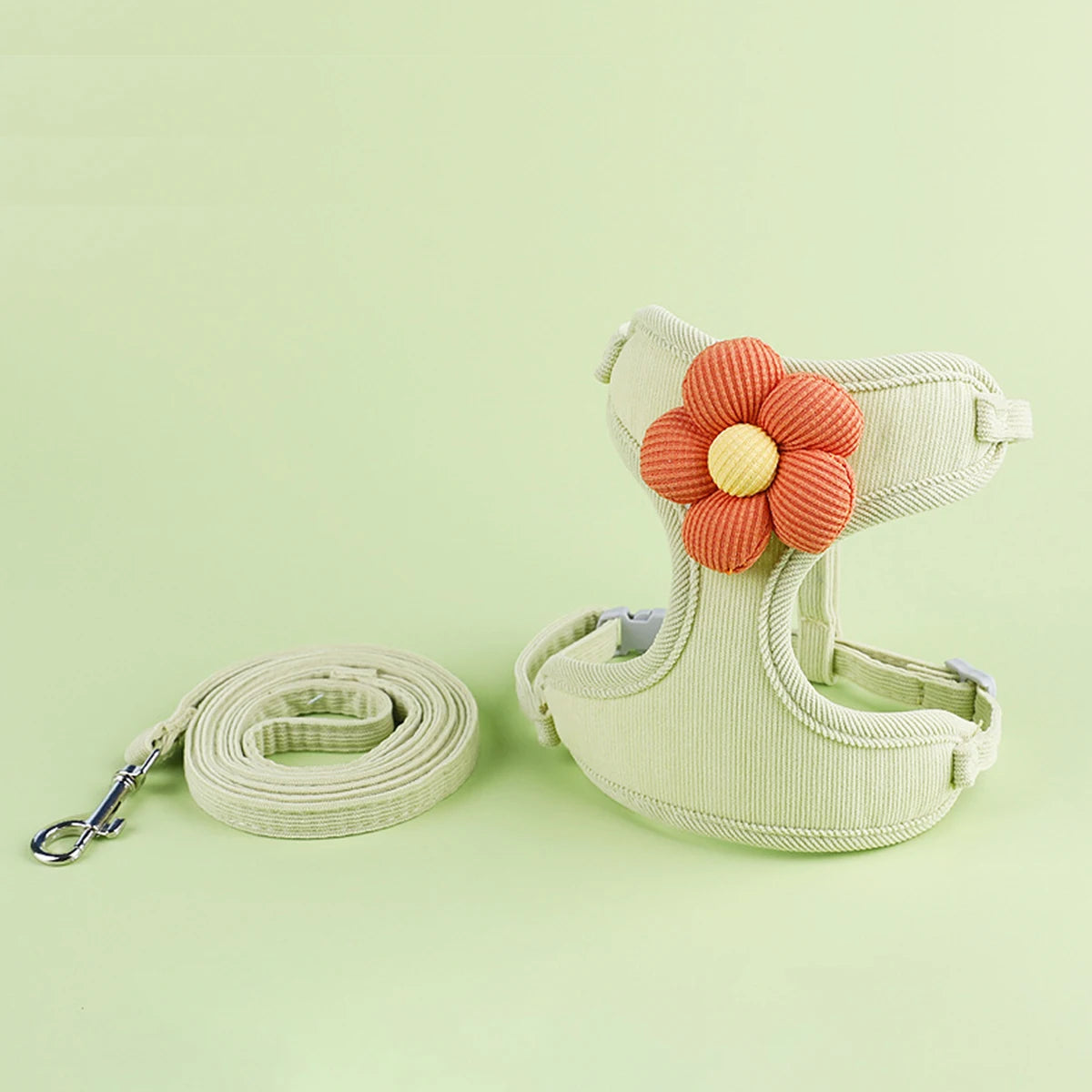 Breathable Adjustable Harness & Leash Set for Cats and Small Dogs