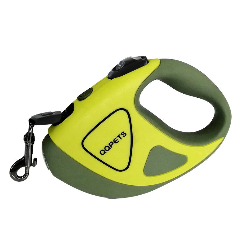LED Retractable Dog Leash with Light