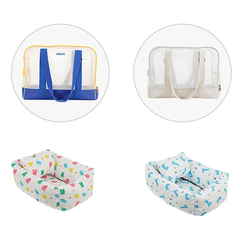 Pet Messenger Bag with Cushion for Cats & Small Dogs