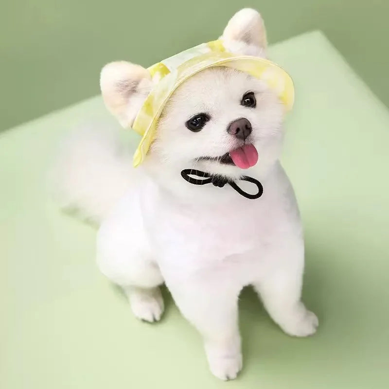 Cotton Fisherman Sun Hat for Dogs & Cats