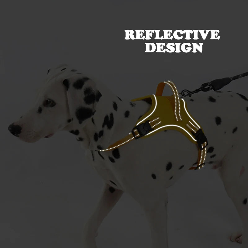 Ultra-Light Dog Harness Vest — Quick-Fit Saddle Design, No-Pull Chest Strap & Escape-Proof