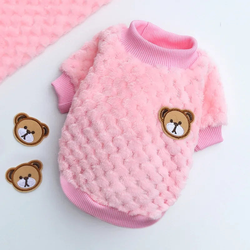 Manteau pull chaud pour chiot | Pull d'automne-hiver pour chiens et chats de petite taille