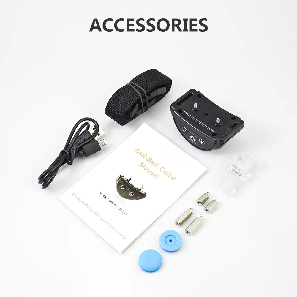 Rechargeable Automatic Bark Collar with Static Shock
