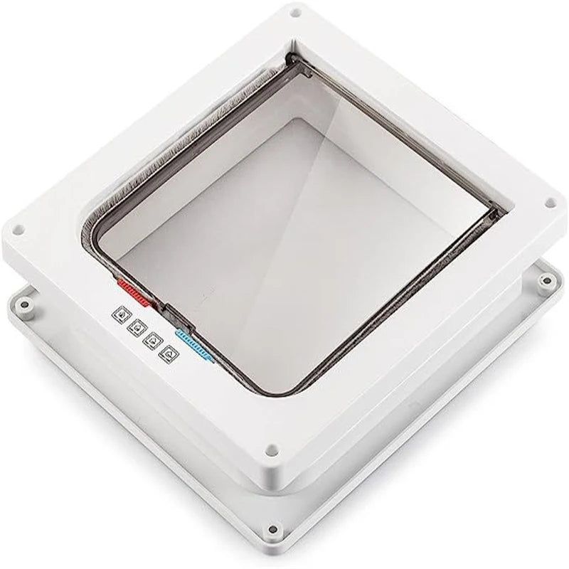 4-Way Locking Cat & Dog Flap Door
