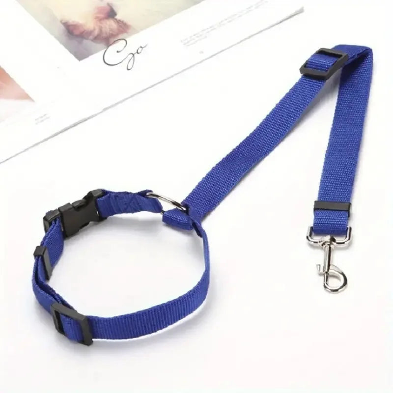 Adjustable Car Seat Belt Safety Rope for Dogs & Cats