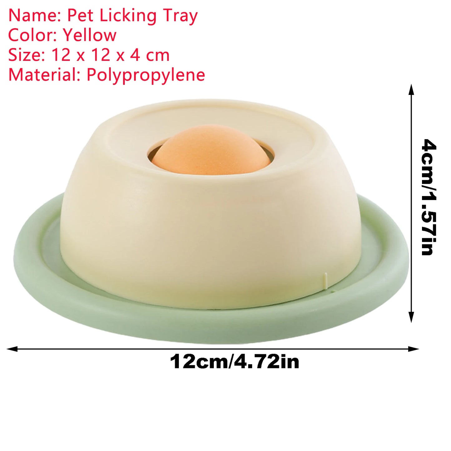 Slow Feeder Lick Mat & Puzzle Toy for Dogs & Cats