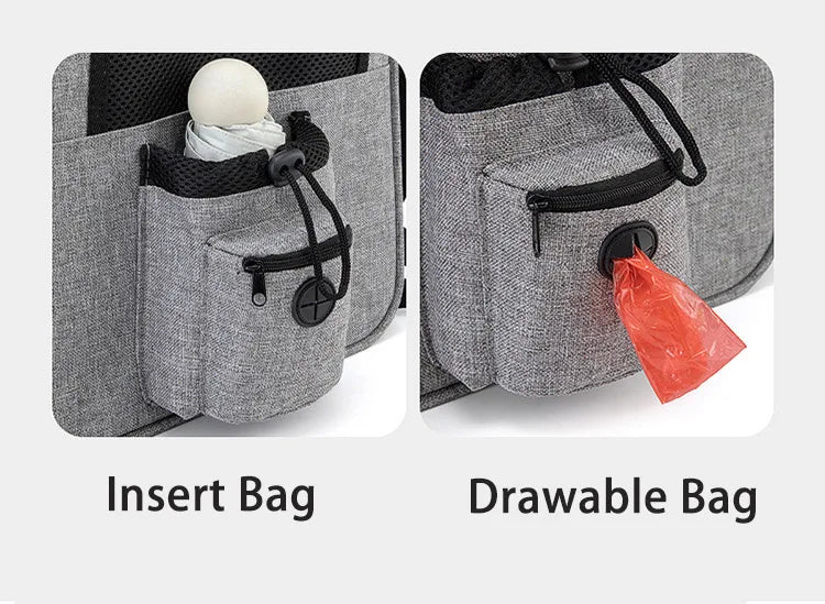 Expandable Pet Backpack Carrier for Cats & Dogs