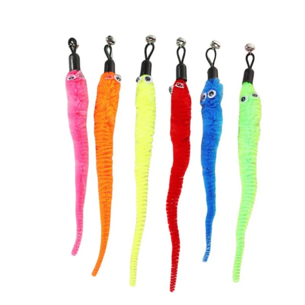 Interactive Caterpillar Cat Toys 6-Pack