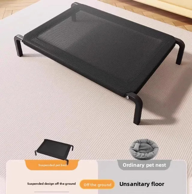 Elevated Mesh Dog Bed