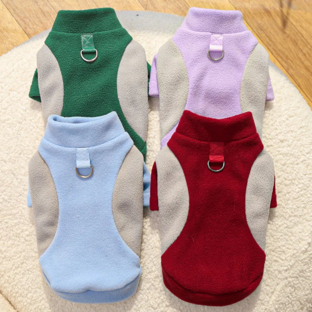 Soft Fleece Dog Hoodie & Warm Winter Coat