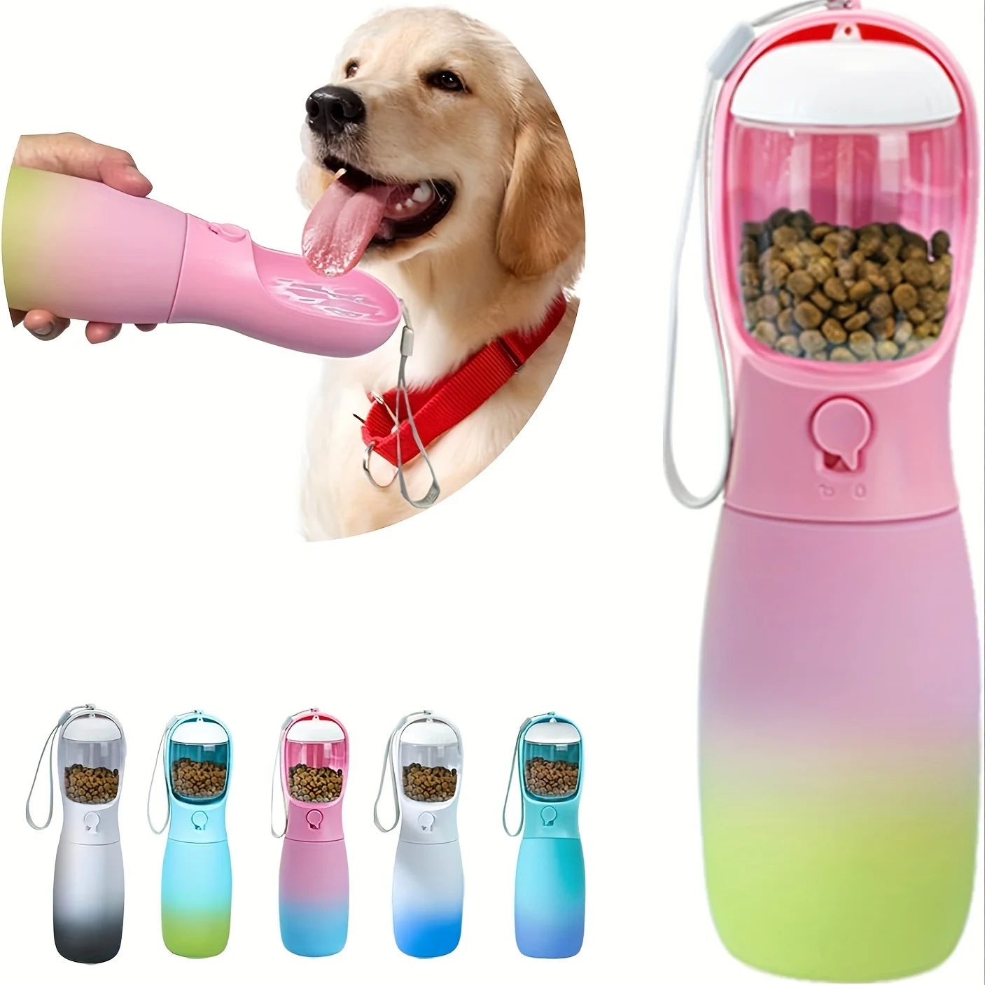 Gourde de voyage anti-fuite pour chien